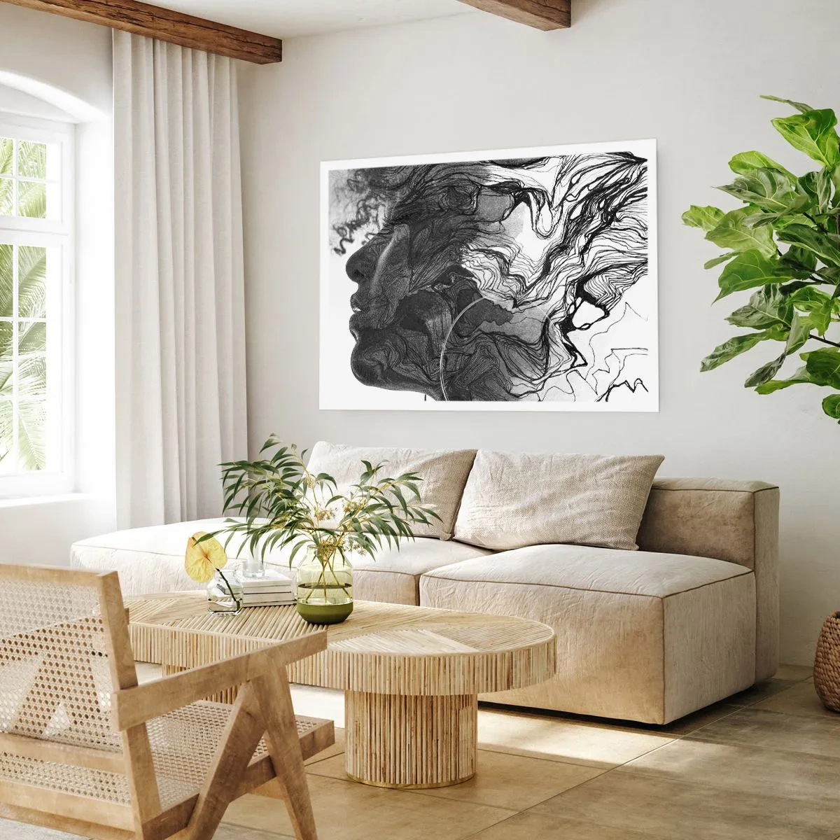 Plakat - Forviklet i drømme - 50x40 cm