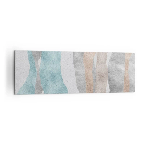 Lærredstryk - Billede på lærred - En undersøgelse af intimitet - 160x50 cm