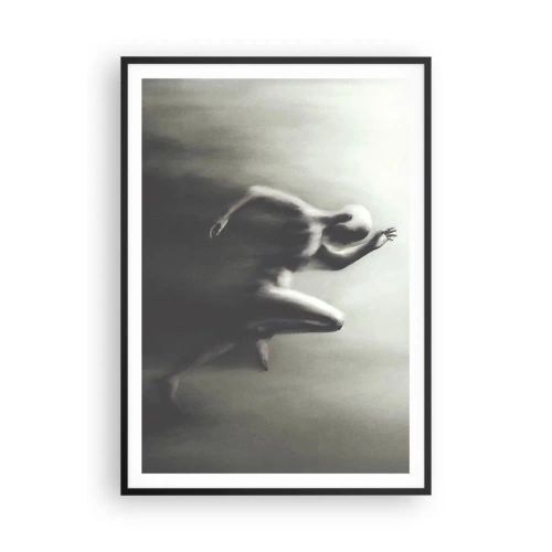 Plakat i sort ramme - Ustoppelig - 70x100 cm