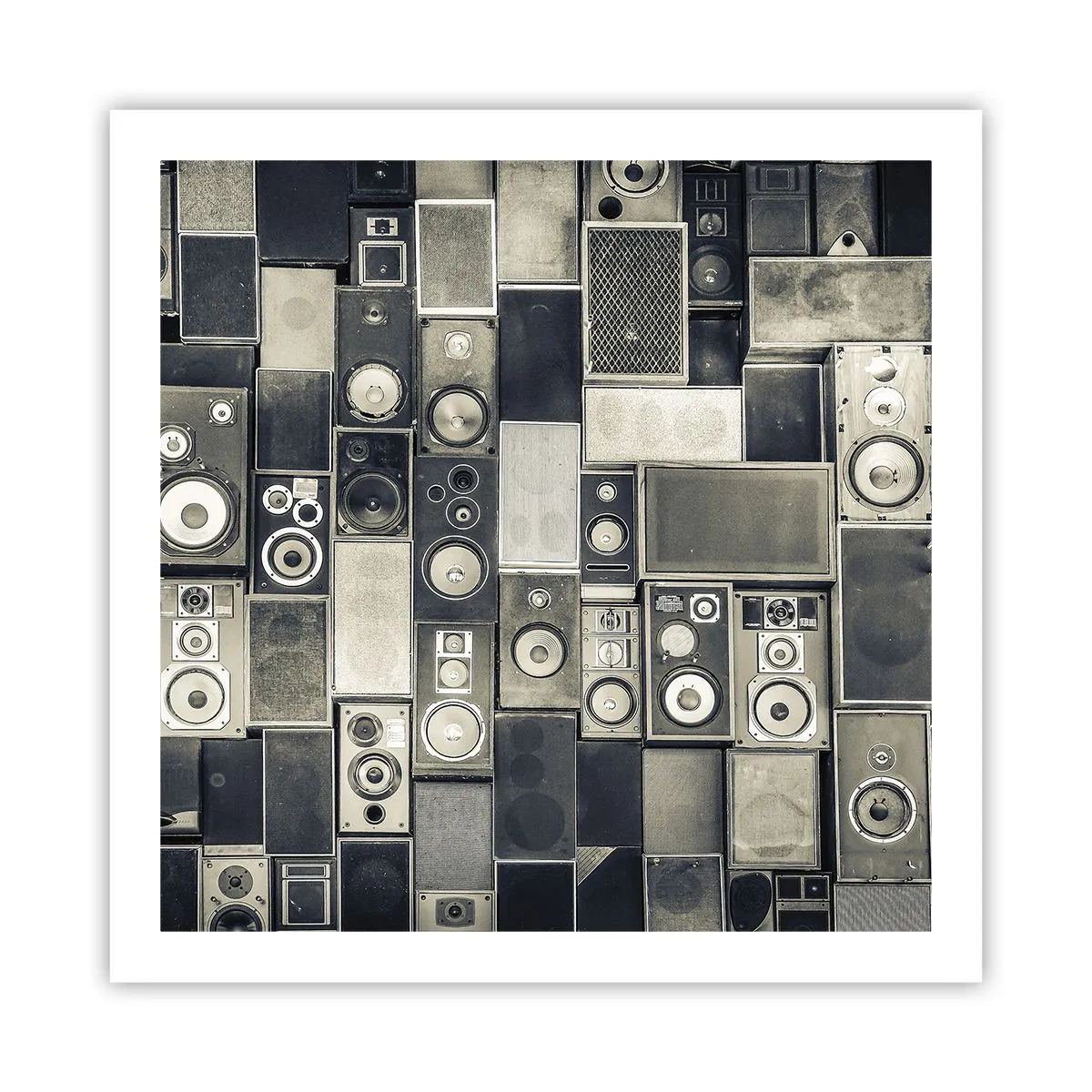 Plakat - Og alt er i orden - 60x60 cm