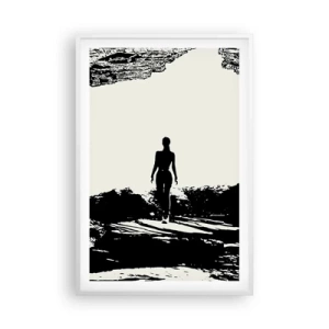 Plakat i hvid ramme - Et nyt udseende - 61x91 cm