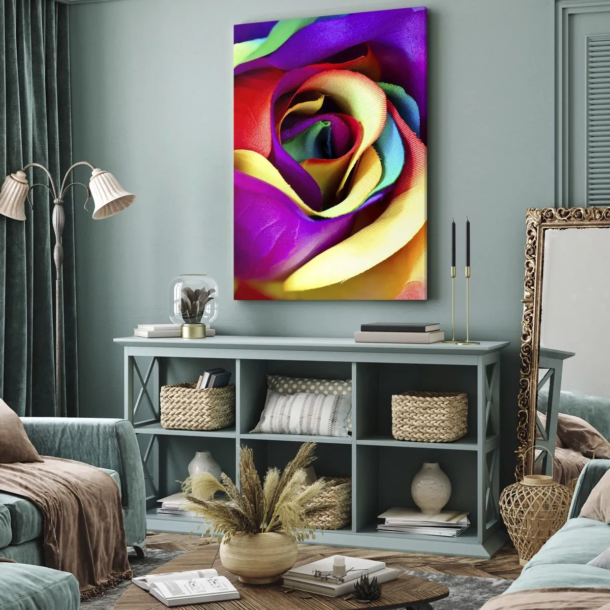 Lærredstryk - Billede på lærred - Dette er umuligt - 50x70 cm