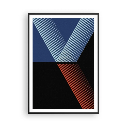 Plakat i sort ramme - En simpel historie - 70x100 cm