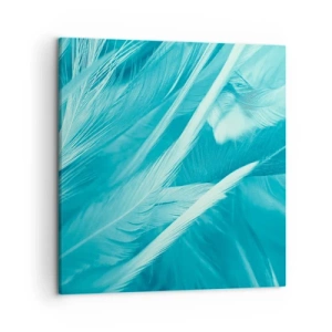 Lærredstryk - Billede på lærred - At drukne i fluff - 50x50 cm