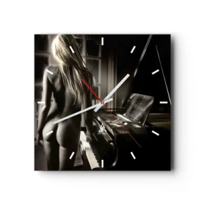 Vægur, Uret - Aftenens perfekte harmoni - 30x30 cm