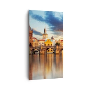 Lærredstryk - Billede på lærred - Smukt for evigt - 55x100 cm