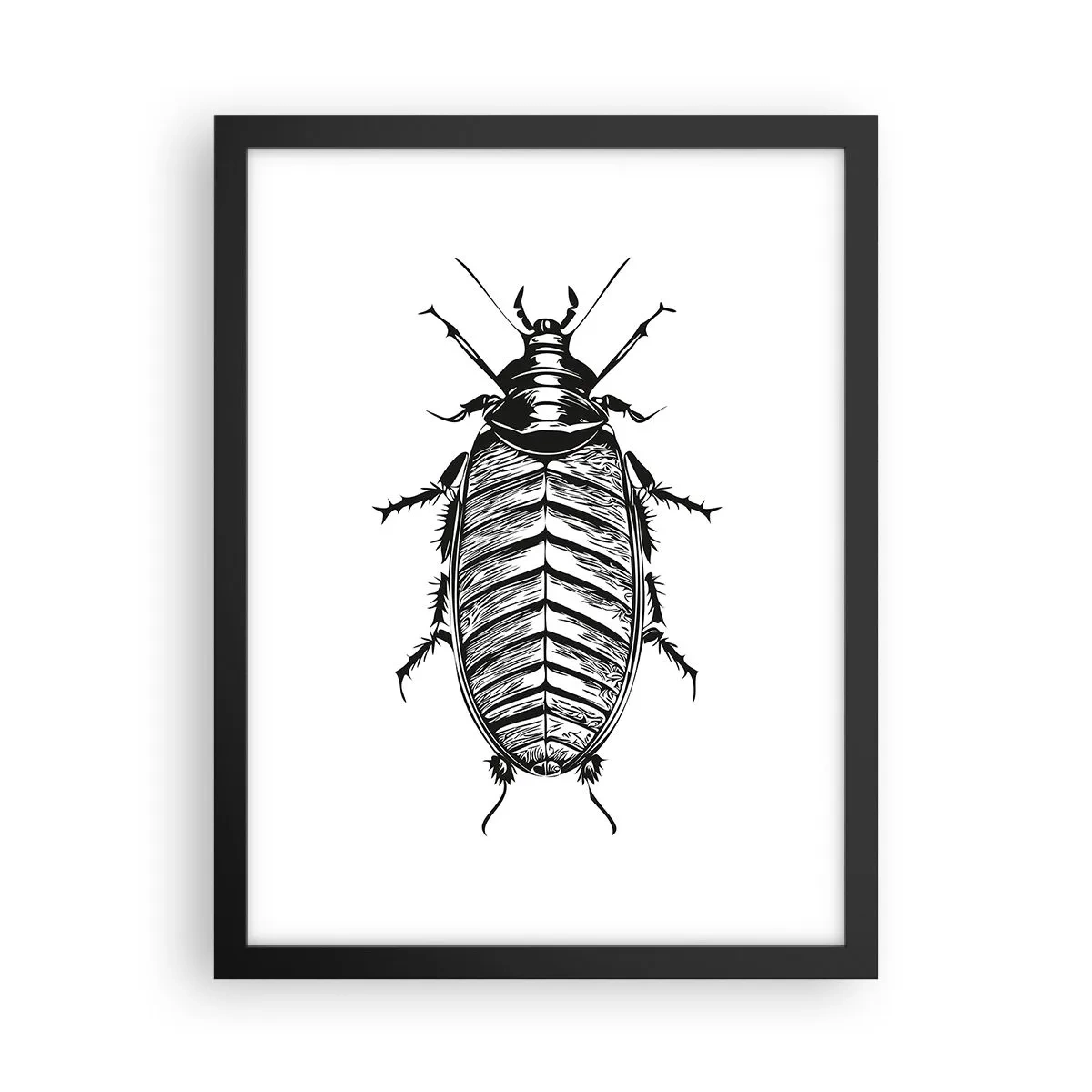 Plakat i sort ramme - Sikke et eksemplar! - 30x40 cm