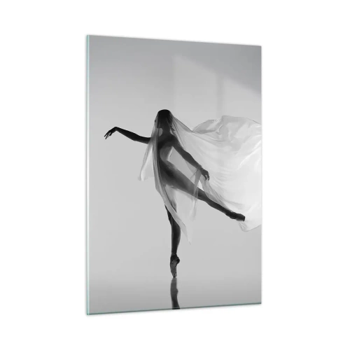 Billede på glas - Lethed og ynde - 50x70 cm