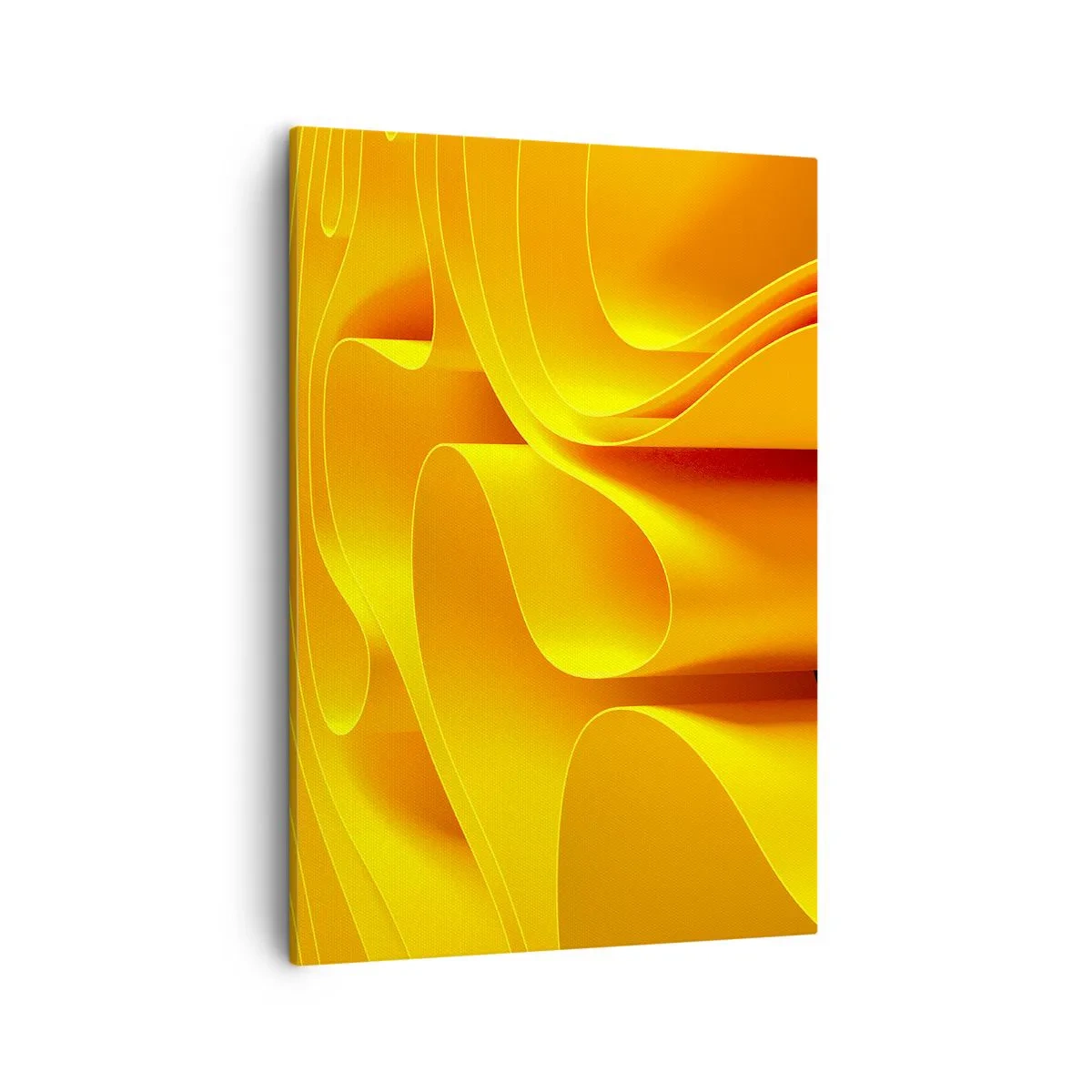 Lærredstryk - Billede på lærred - Som solens bølger - 50x70 cm