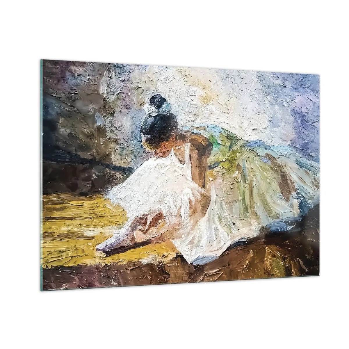 Billede på glas - Fra et maleri af Degas - 100x70 cm