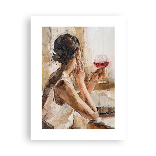 Plakat - Smagen af et godt øjeblik - 30x40 cm