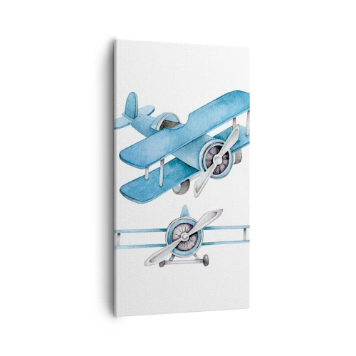 Lærredstryk - Billede på lærred - En født vinder - 55x100 cm