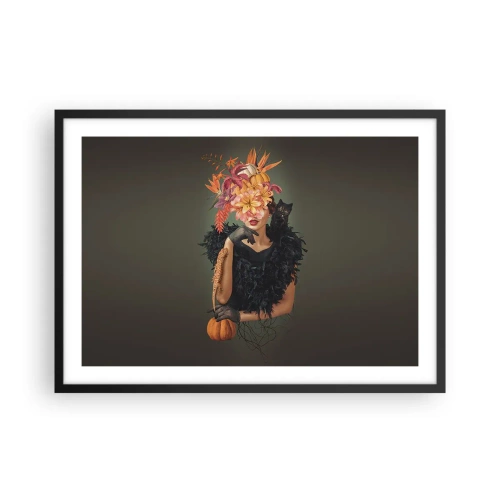 Plakat i sort ramme - Heksens fortryllelse - 70x50 cm