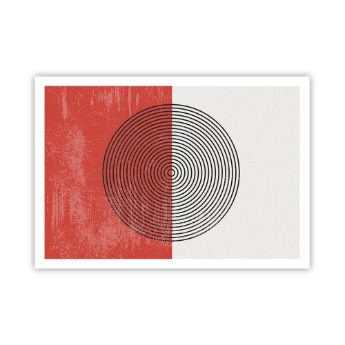 Plakat - Lige til sagen - 100x70 cm