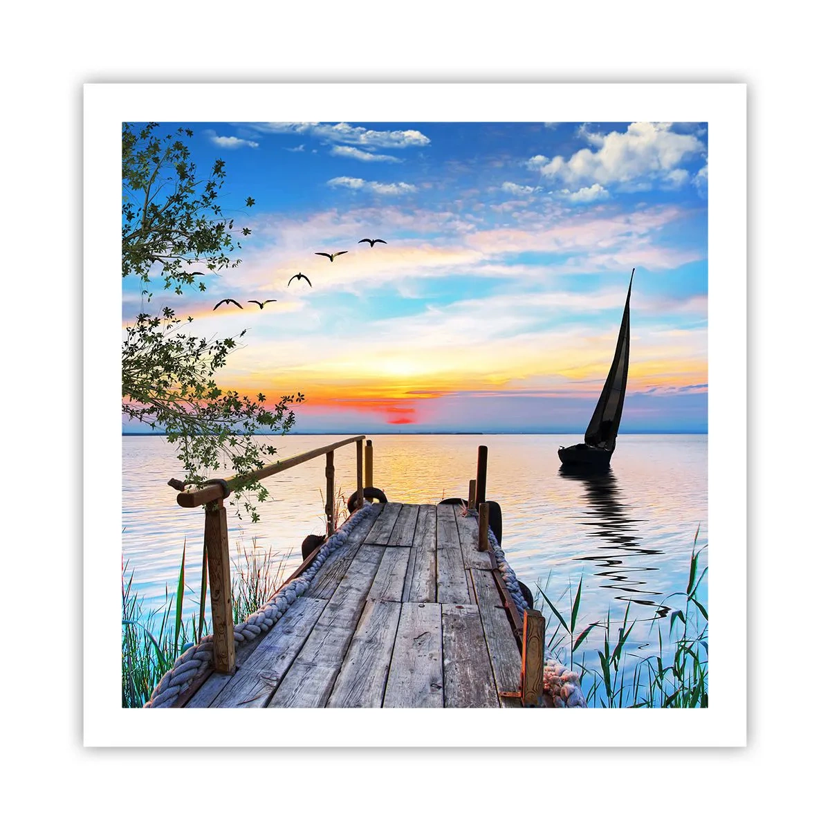 Plakat - Godaften - 60x60 cm