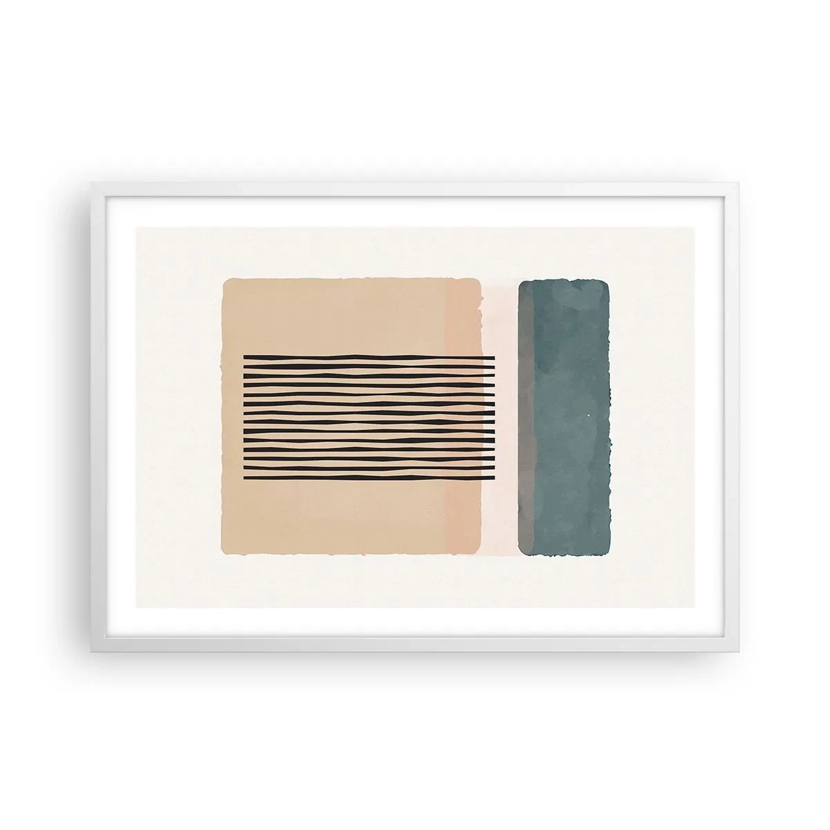 Plakat i hvid ramme - Alt er i god stand - 70x50 cm