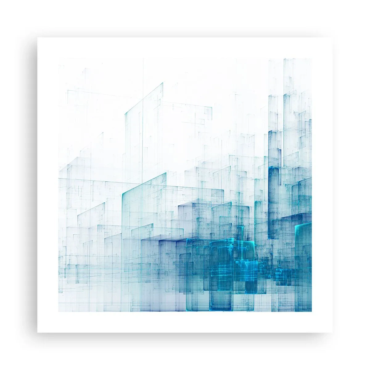 Plakat - Hvordan rummet blev til - 50x50 cm