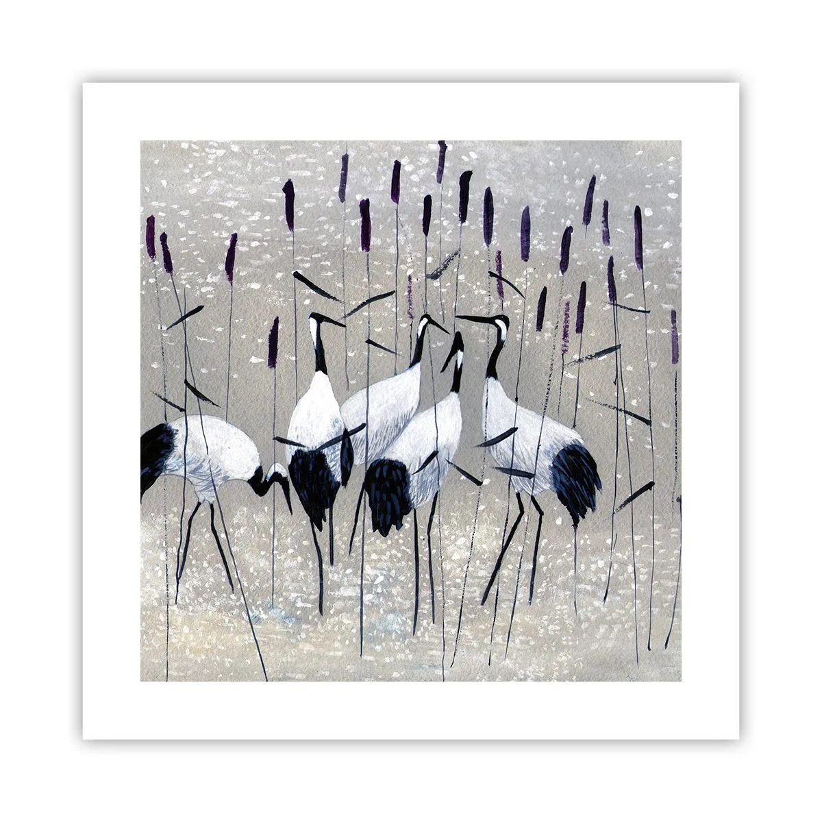 Plakat - Blandt sine egne - 40x40 cm