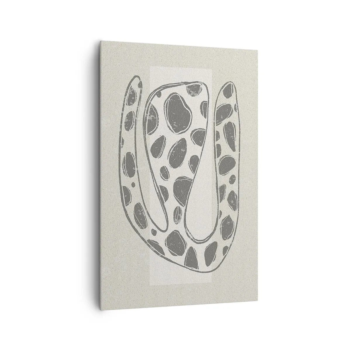 Lærredstryk - Billede på lærred - Bizart væsen - 80x120 cm