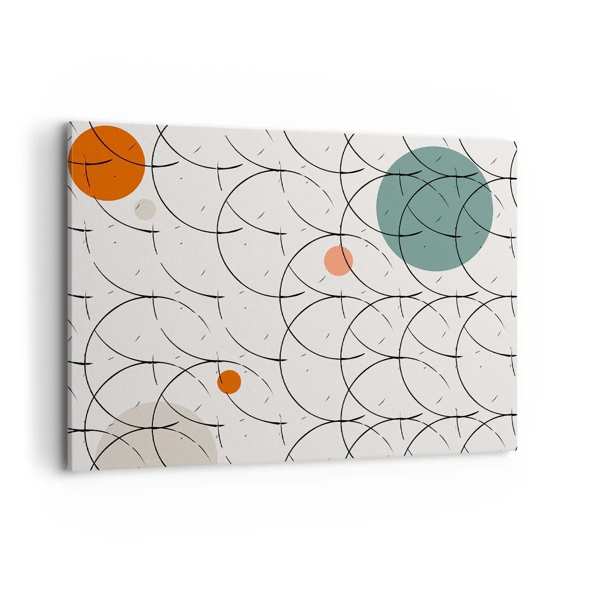 Lærredstryk - Billede på lærred - I popkunstens ånd - 100x70 cm