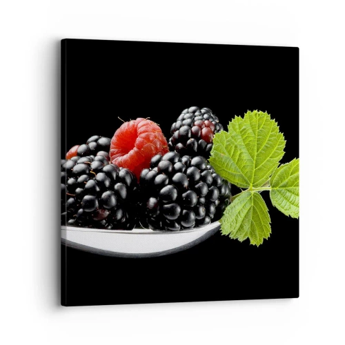 Lærredstryk - Billede på lærred - Smag af friskhed - 30x30 cm