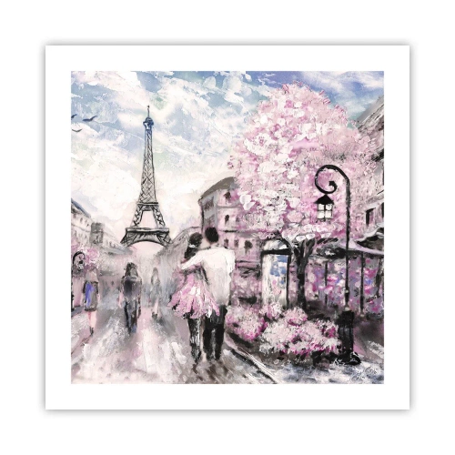 Plakat - Hvis du bliver forelsket, er det kun i... - 50x50 cm