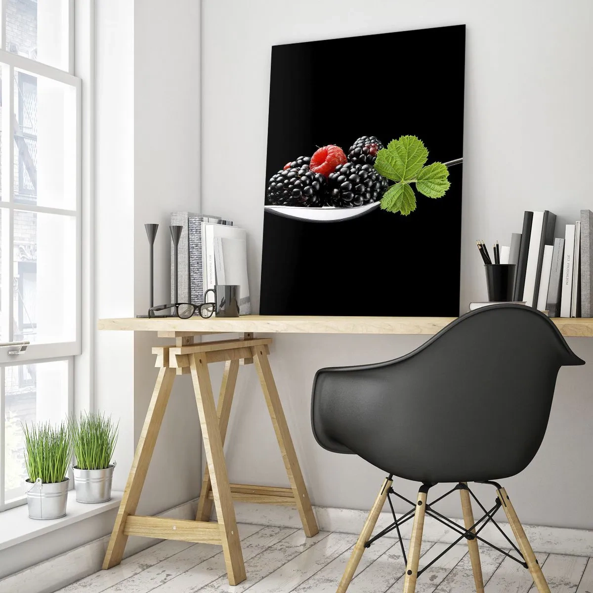 Billede på glas - Smag af friskhed - 50x70 cm