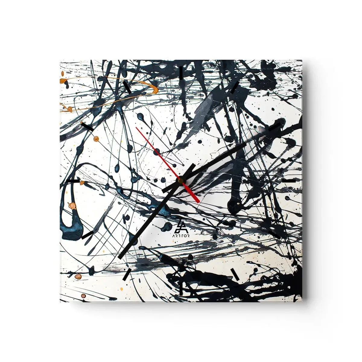 Vægur, Uret - Med eller uden fornuft? - 30x30 cm