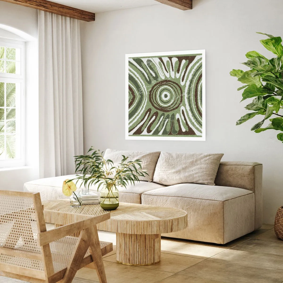 Plakat - Eksplosion af følelser - 30x30 cm
