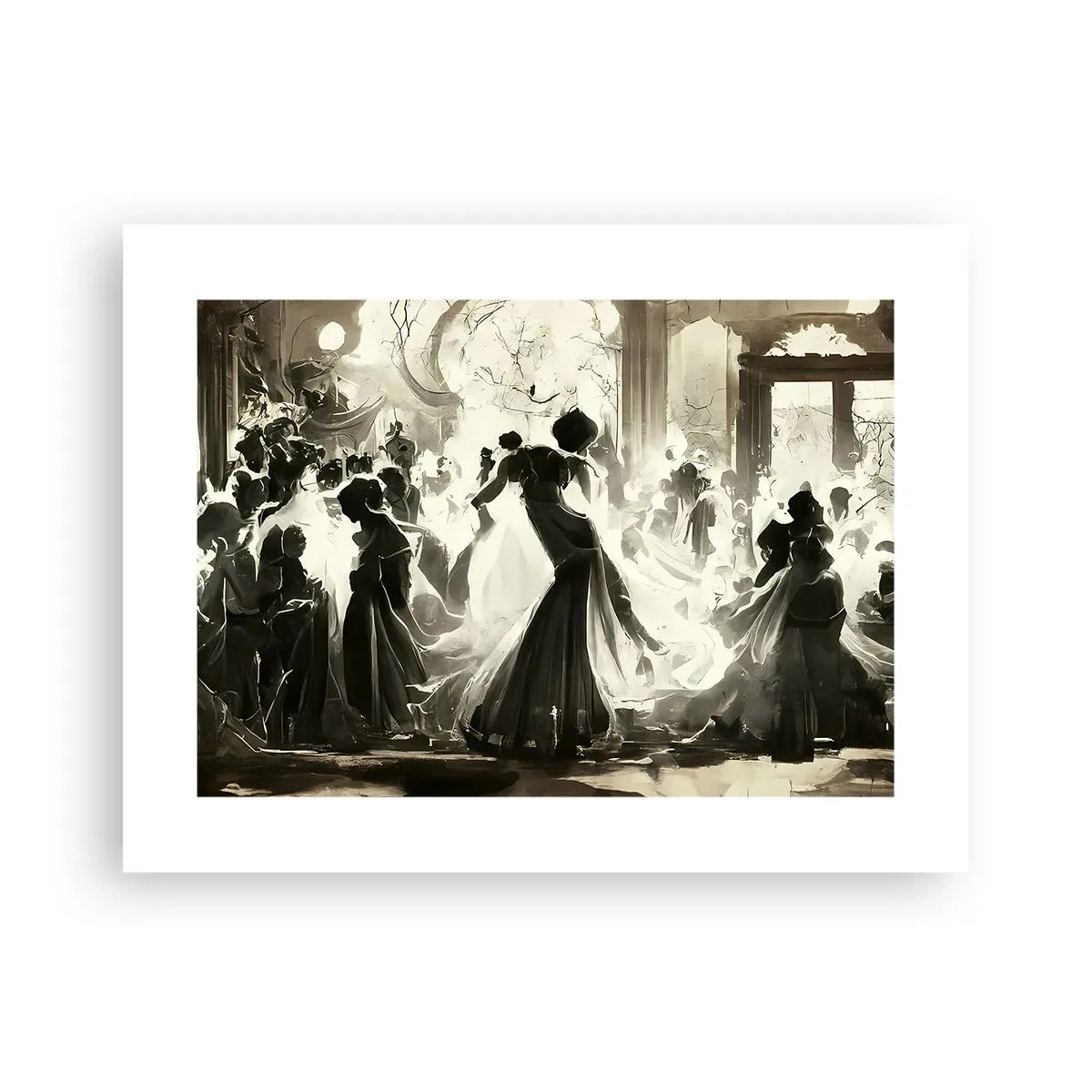 Plakat - Den store maskerade - 40x30 cm