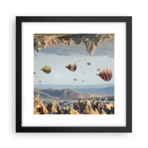 Plakat i sort ramme - Alt er muligt her - 30x30 cm