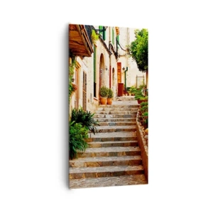 Lærredstryk - Billede på lærred - Magien ved en spansk ferie - 65x120 cm