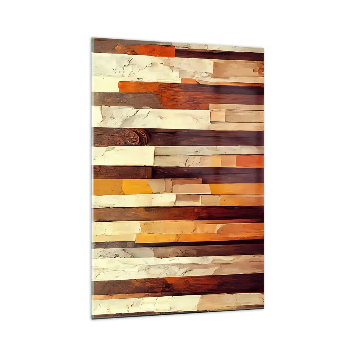 Billede på glas - Hymne af skovens træer - 70x100 cm