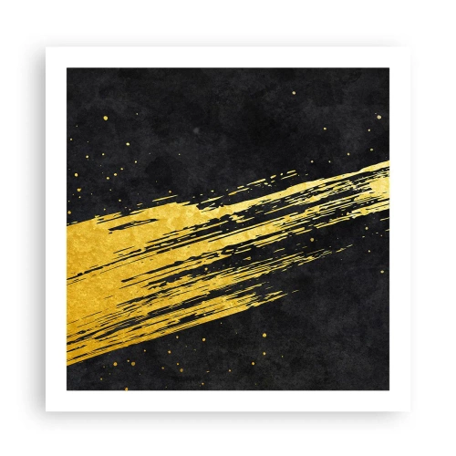 Plakat - Hop ind i hyperrummet - 60x60 cm