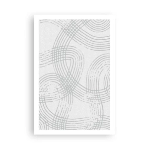 Plakat - Der er ingen lige vej - 61x91 cm