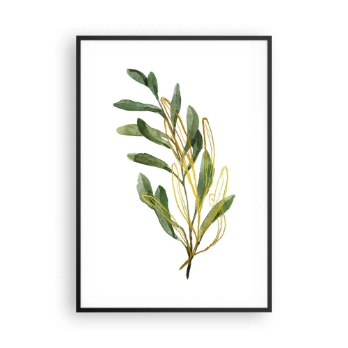 Plakat i sort ramme - Alt, hvad der er godt - 70x100 cm