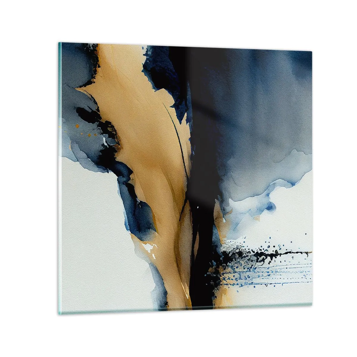 Billede på glas - Bag sløret - 40x40 cm