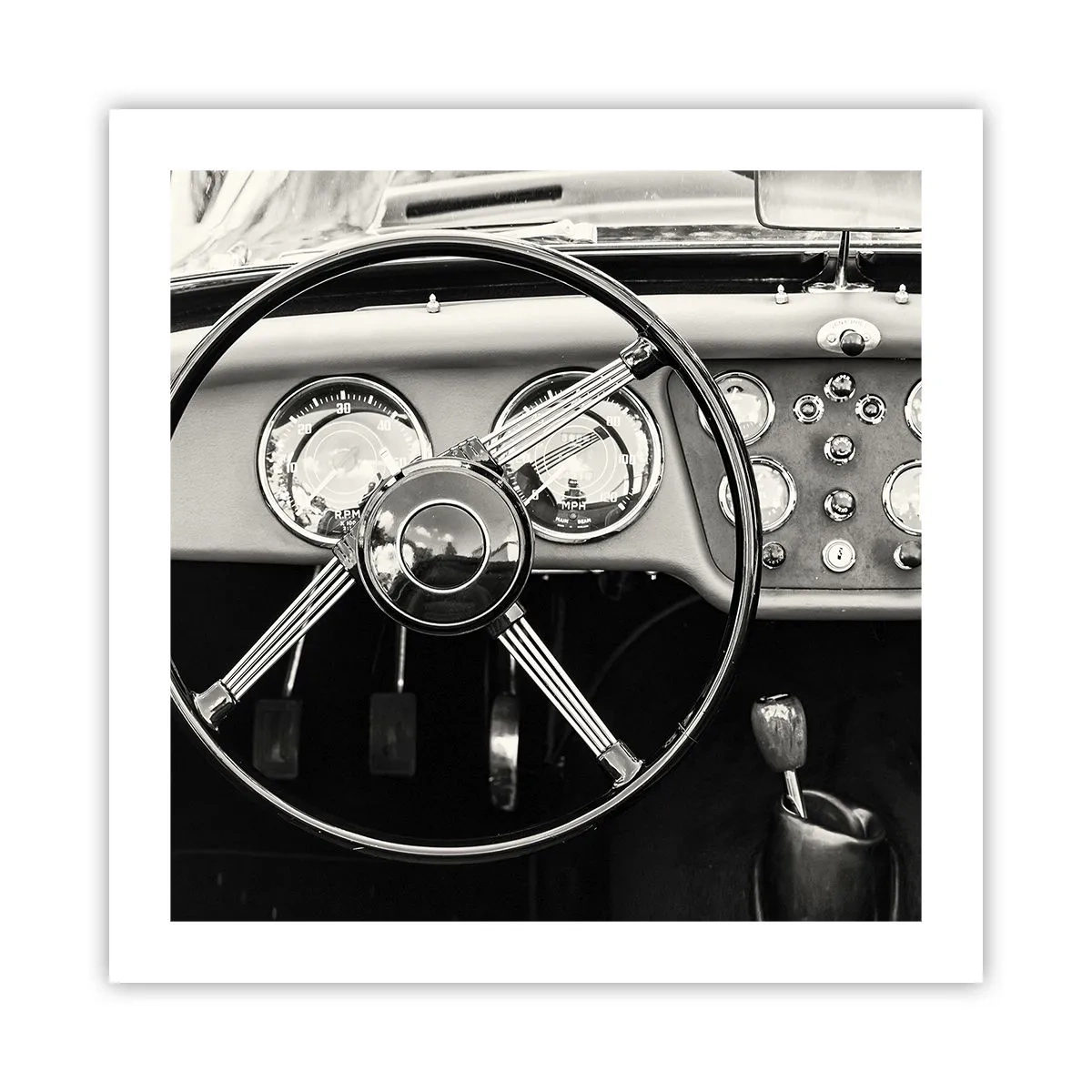 Plakat - En drøm for samlere - 50x50 cm