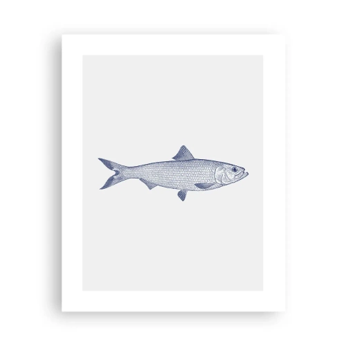 Plakat - Hilsner fra de nordlige have - 40x50 cm