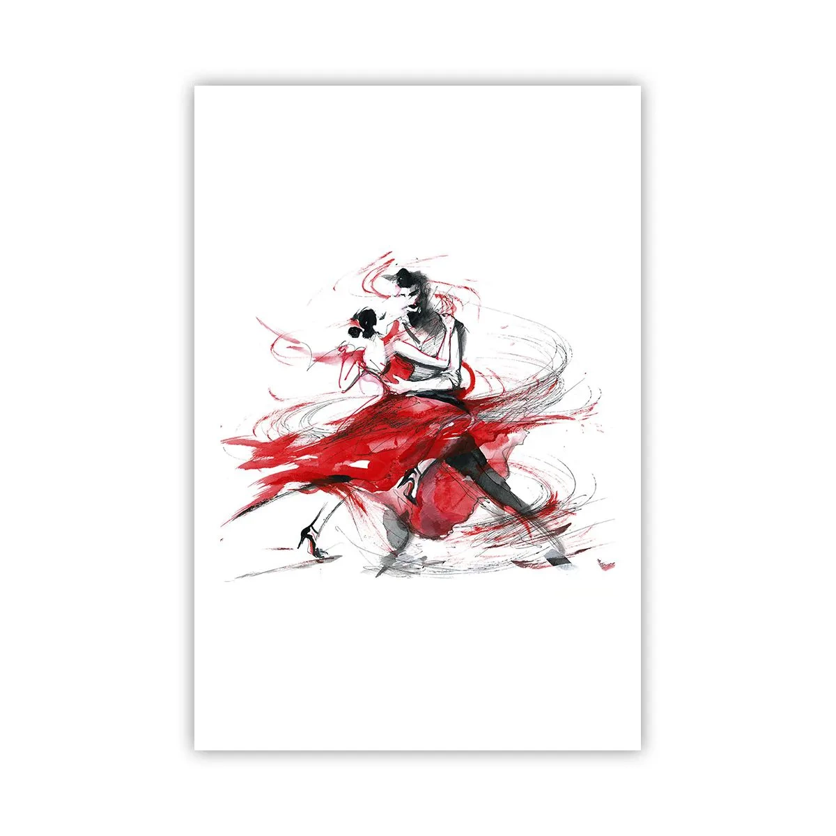 Plakat - Tango - passionens rytme - 61x91 cm