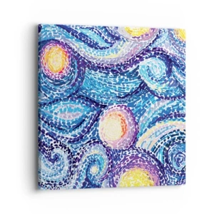 Lærredstryk - Billede på lærred - Fra et maleri af van Gogh - 40x40 cm