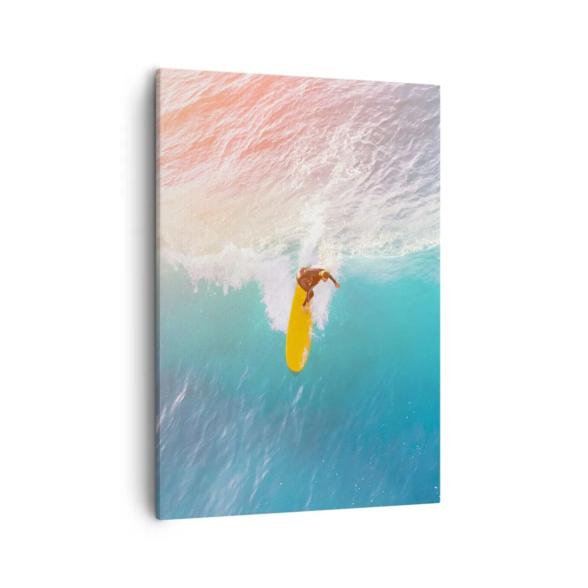 Lærredstryk - Billede på lærred - Ocean rytter - 50x70 cm