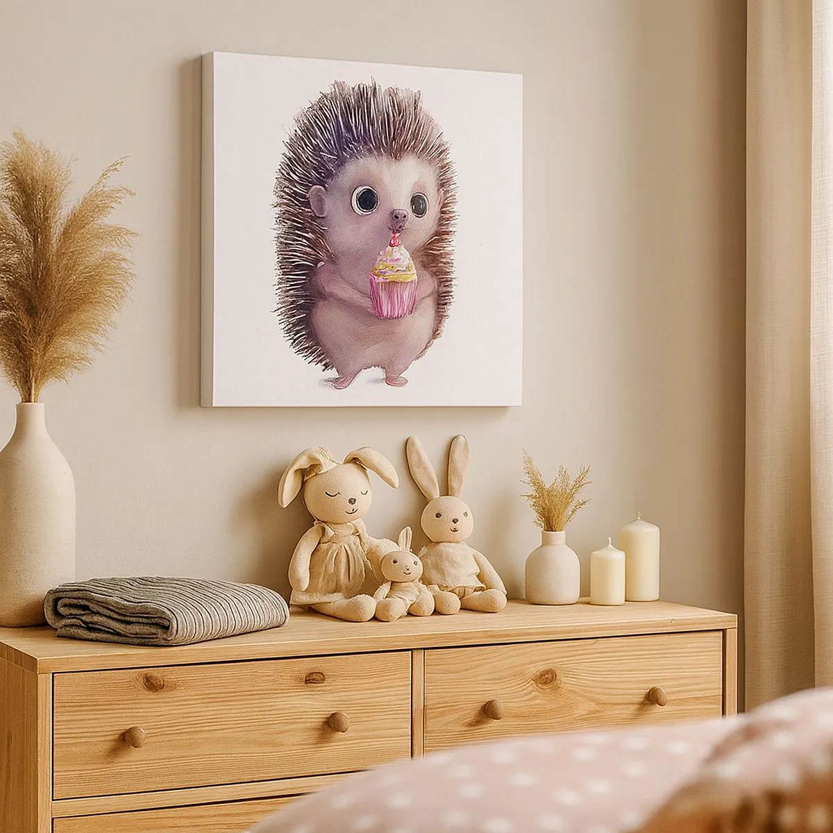 Lærredstryk - Billede på lærred - Fejring er hver dag - 30x30 cm