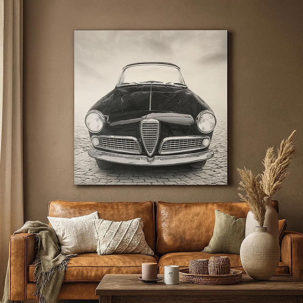 Lærredstryk - Billede på lærred - Og hvordan kan man ikke elske mig? - 30x30 cm