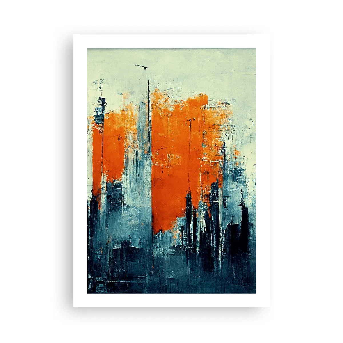 Plakat - Moderne landskab - 50x70 cm