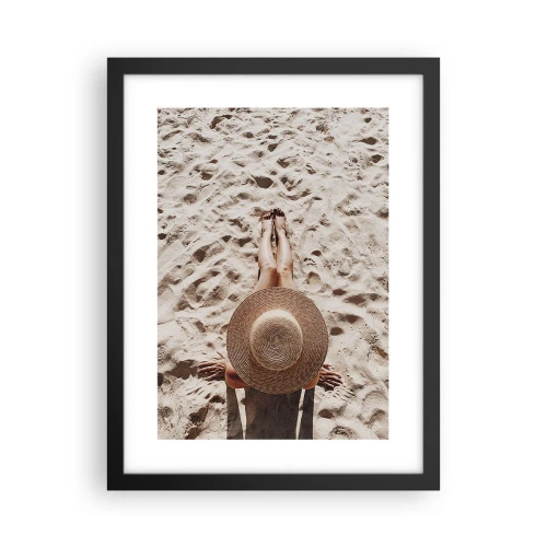 Plakat i sort ramme - En drømmes tid - 30x40 cm