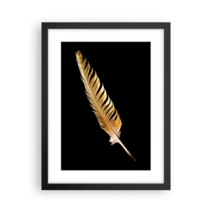 Plakat i sort ramme - Det er ikke nogen ringe præstation, at den... - 30x40 cm