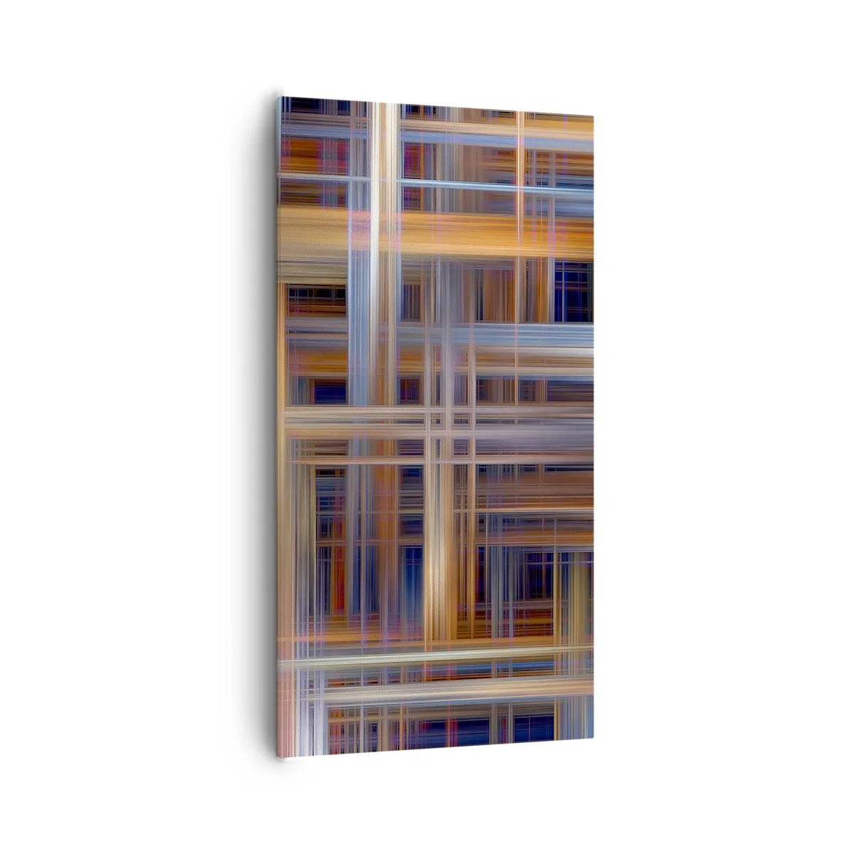 Lærredstryk - Billede på lærred - Vævet af lys - 65x120 cm