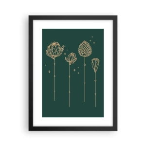 Plakat i sort ramme - Familien ZIÓŁkowski - 30x40 cm