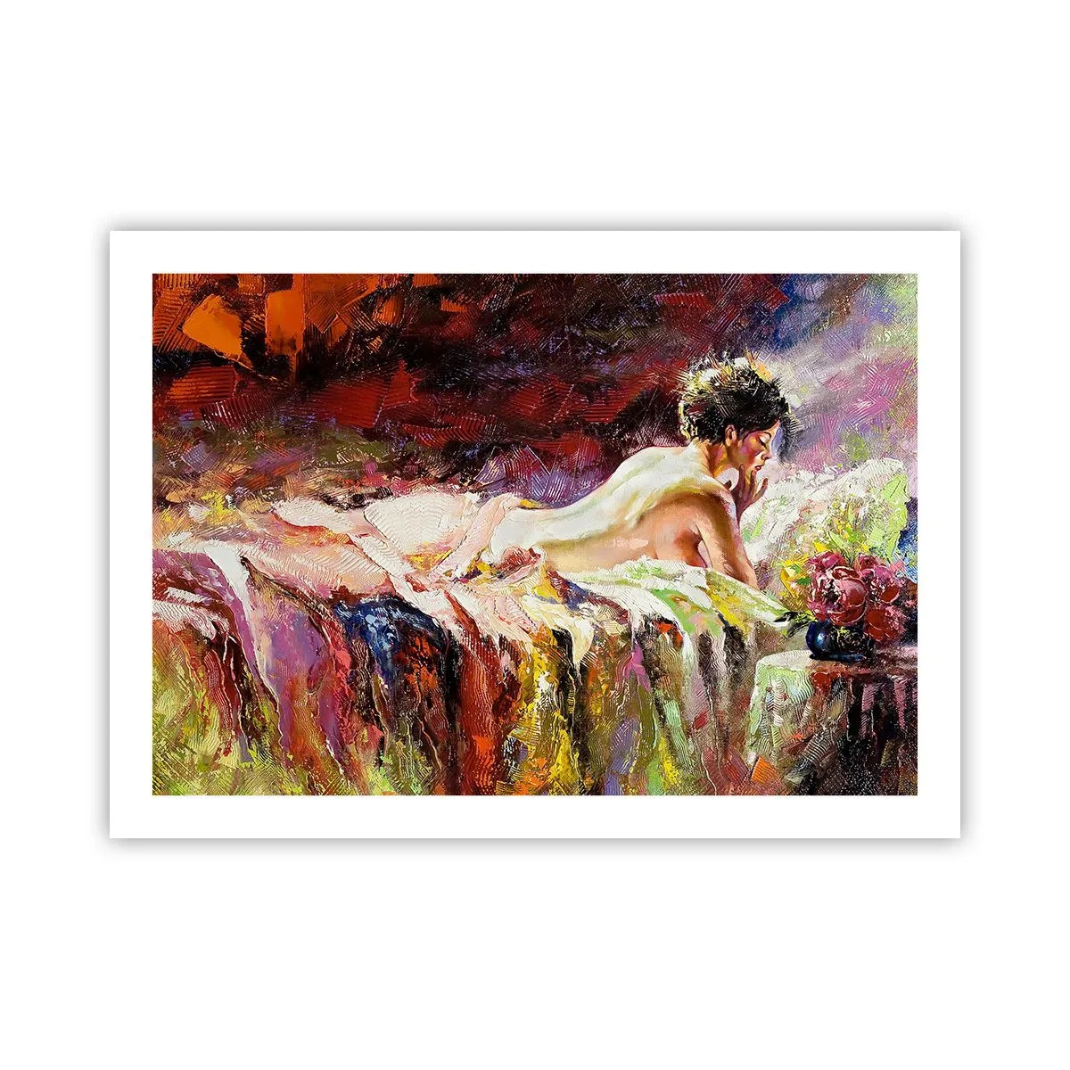 Plakat - Eftertænksom Venus - 70x50 cm